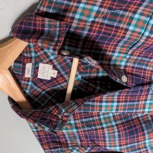 JCrew plaid shirt